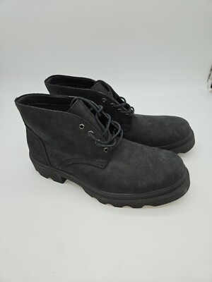 ECCO Men's Grainer Chukka Ankle Boot Water Resistant, Black 13-13.5US/47EU