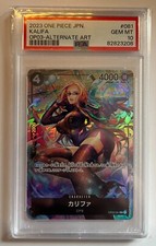 PSA 10 Kalifa OP03-081 Alternate Art Japanese OPTCG