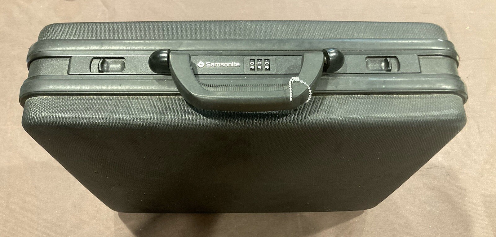 Samsonite Delegate 2 Briefcase Hard Luggage Combination Lock Black