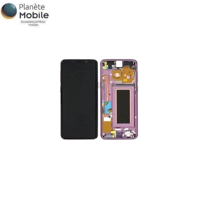 Original Ecran LCD REFURB Orchidee avec Chassis pour Samsung Galaxy S9 G960 - Photo 1/1