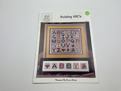 Rosewood Manor Building ABC s Blocks Cross Stitch Pattern