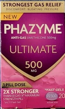Phazyme 113684 Gas Bloating Relief