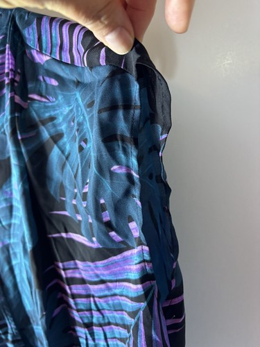 worthington womens top xl Fern V Neck Sheer Blouse 1695 - Picture 5 of 13