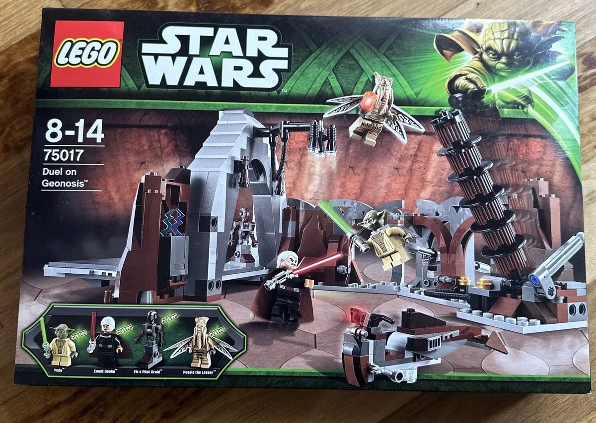 Lego Star Wars Yoda Vs Count Dooku Speeder Lego Duel On Geonosis