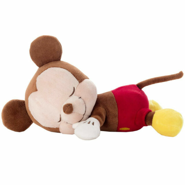 sleeping mickey mouse plush