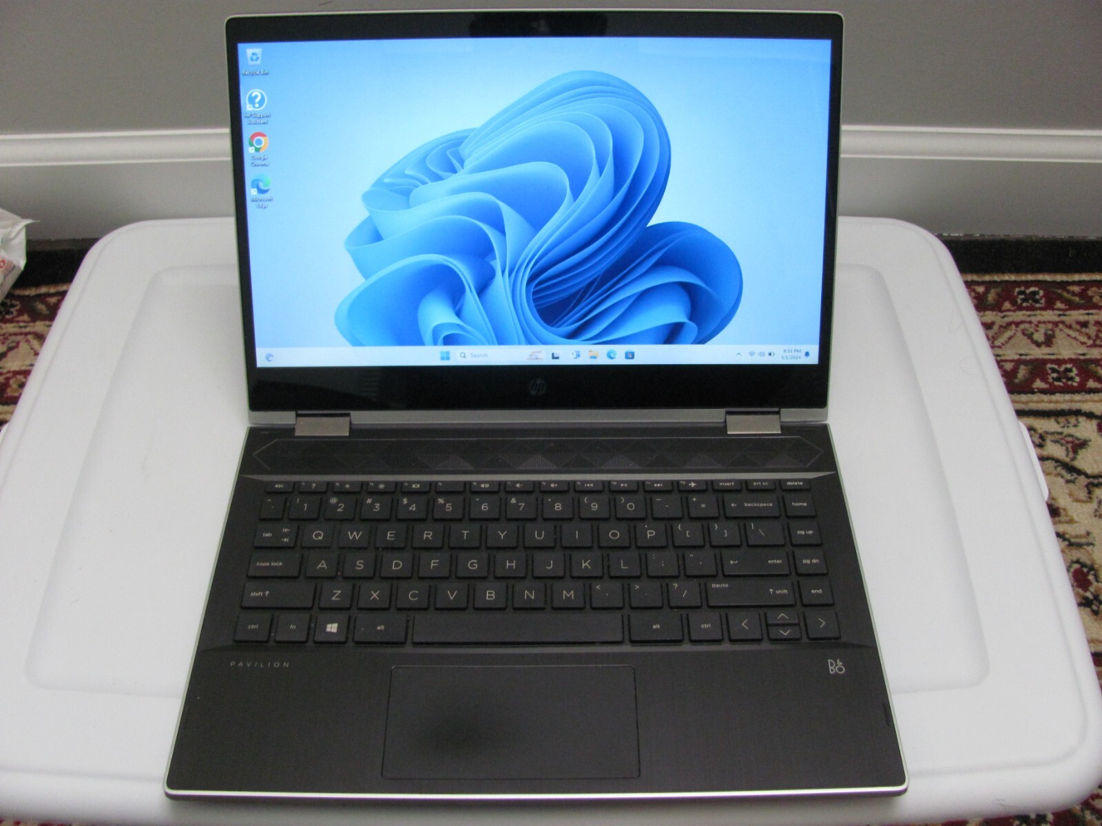 HP PAVILION X360 CONVERTIBLE 14M CD0XXX INTEL i3 8TH G