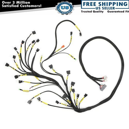 K20 K24 KSeries Tucked Engine Harness For Honda Acura KSwap 0204 RSX