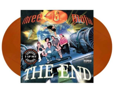 Three 6 Mafia - The End 2LP Vinyl (Orange Color Vinyl) *FACTORY SEALED*