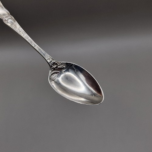 Sterling Silver Zodiac "Pisces" Souvenir Tea Spoon by Levi & Salaman 1907 - Picture 7 of 20