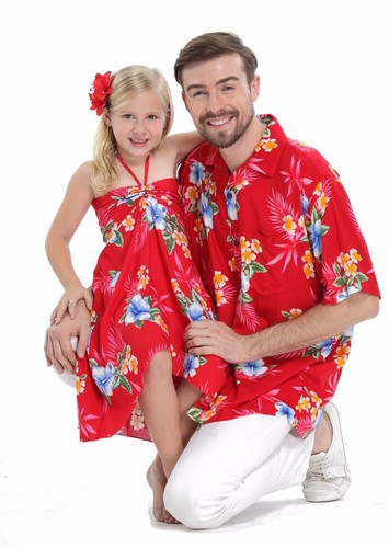 Father Daughter Matching Dress Shirt 