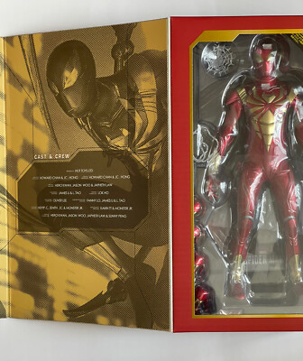 SPIDER-MAN (IRON SPIDER ARMOR) Sixth Scale Figure by Hot Toys | eBay