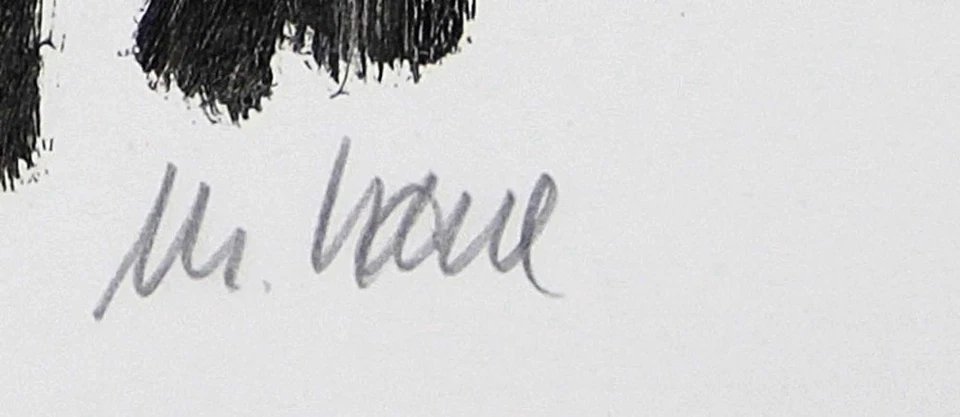 MÜLLER-STAHL ARMIN - o.T. - Lithographie - um 2000 - Bild 3 von 3