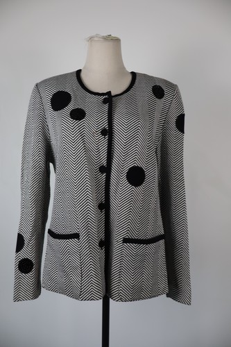 Pierre Cardin Blazer Jacket Woman Tg 46 Vintage Classic Jacket