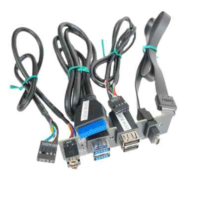 Motherboard Front Panel Cable Type-E 19P 9Pin To Type-C USB 2.0 3.0 3.1 HD Audio