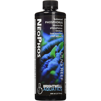 Brightwell Aquatics NeoPhos 500mL Balanced Phosphorus for Low Nutrient Reef Tank