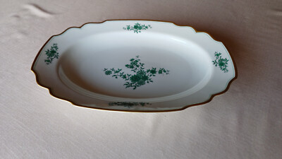 Augarten Prinz Eugen Belvedere, Vorlegeplatte oval, 37,5 x 27 cm
