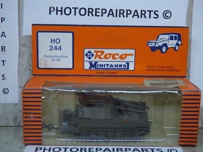 Roco Minitanks 1/87 Z-244 Modern US M-108 Self Propelled Artillery Lot#138BB 
