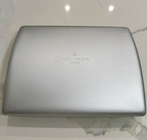 Authentic Patek Philippe Twenty 4 Aluminum Watch Box Case For 4 Watches CLEAN - Picture 12 of 14