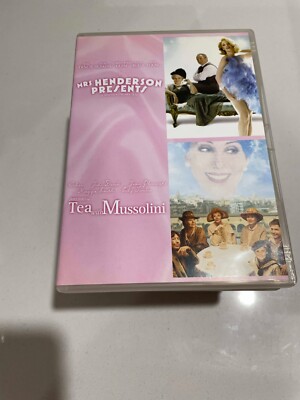 Mrs Henderson Presents  / Tea With Mussolini (DVD, 2-Disc Set) R4  VGC t326