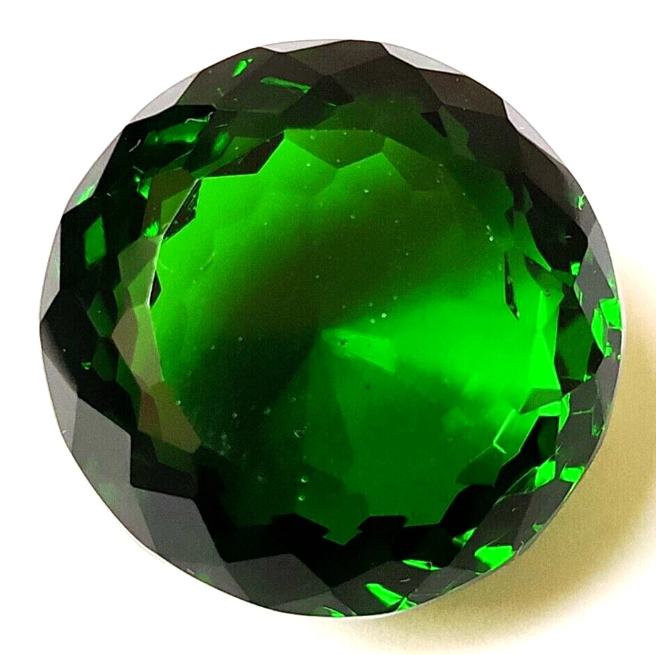 AAA+ Large Green Moldavite 68.60 Ct. Round Cut Loose Gemstone Gift for Women/Her - Image 2 of 4