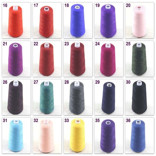 NEW Luxurious Soft 1x100g Cone Soft Pure Cashmere Hand Knitting Crochet Yarn 13 - Picture 14 of 21