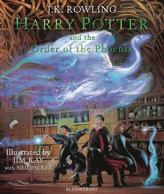 Harry Potter and the Order of the Phoenix Illustrated Edition NEW HARDCOVER 2022