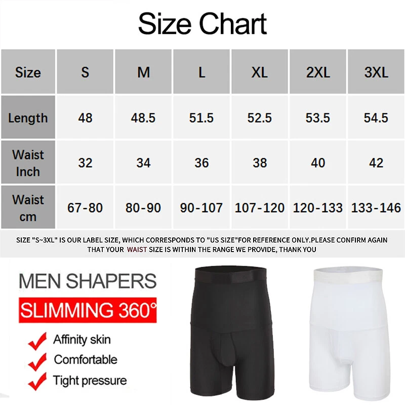 Pantalones cortos boxer de compresión de cintura alta para hombre para adelgazar el cuerpo modelador base Foto 2 de 4