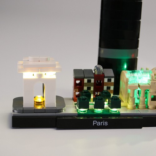 NEW LED Light Kit for Architecture Paris LEGOs 21044 Lighting Building - Picture 5 of 8