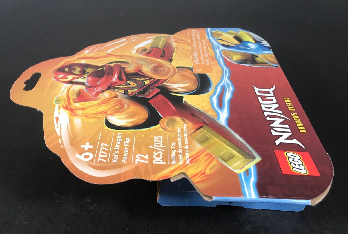 LEGO Ninjago KAI'S DRAGON POWER SPINJITZU FLIP 71777 Dragons