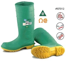 Onguard Hazmax Green 16" Steel Toe Boot Ultragrip Sipe Sole 87012  size 13