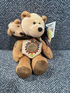 Limited Treasures Sacajawea & Pomp Coin Bear, 2002