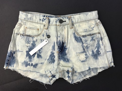 Blank NYC Wedge Shorts Hi-rise Denim 