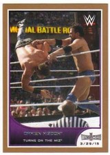2016 Topps WWE Road to Wrestlemania Bronze Parallel #7 Damien Mizdow 