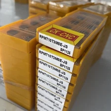 50pcs RPMT10T3MOE-JS-BP1125  Carbide Inserts Milling Turning For CNC EMR Tool