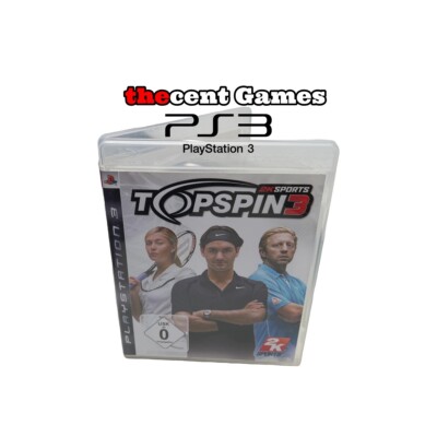Top Spin 3 (Sony PlayStation 3, 2008) THECENT GAMES