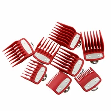 8Pcs Hair Clipper Metal Clip Guides Limit Combs Guards Replacement Set For WAHL
