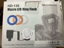 Macro LED Ring Flash. Read