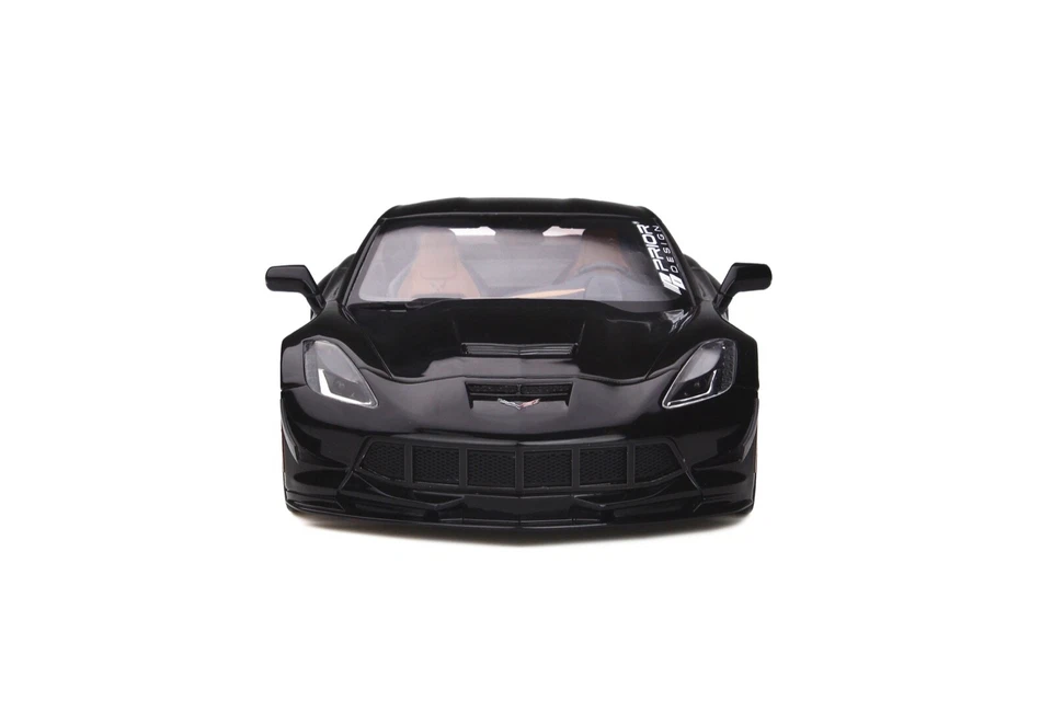 1/18 GT Spirit Chevrolet Corvette C7 Prior Design in Gloss Black GT249 NC1081 - Image 3 of 4