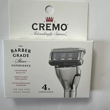 Cremo The Barber Grade Share Experience 4 Cartridges Impeccable Precision