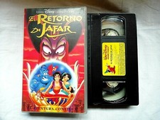 The Return Of Jafar Disney Film Spanish Aladdin Jasmine Video Tape