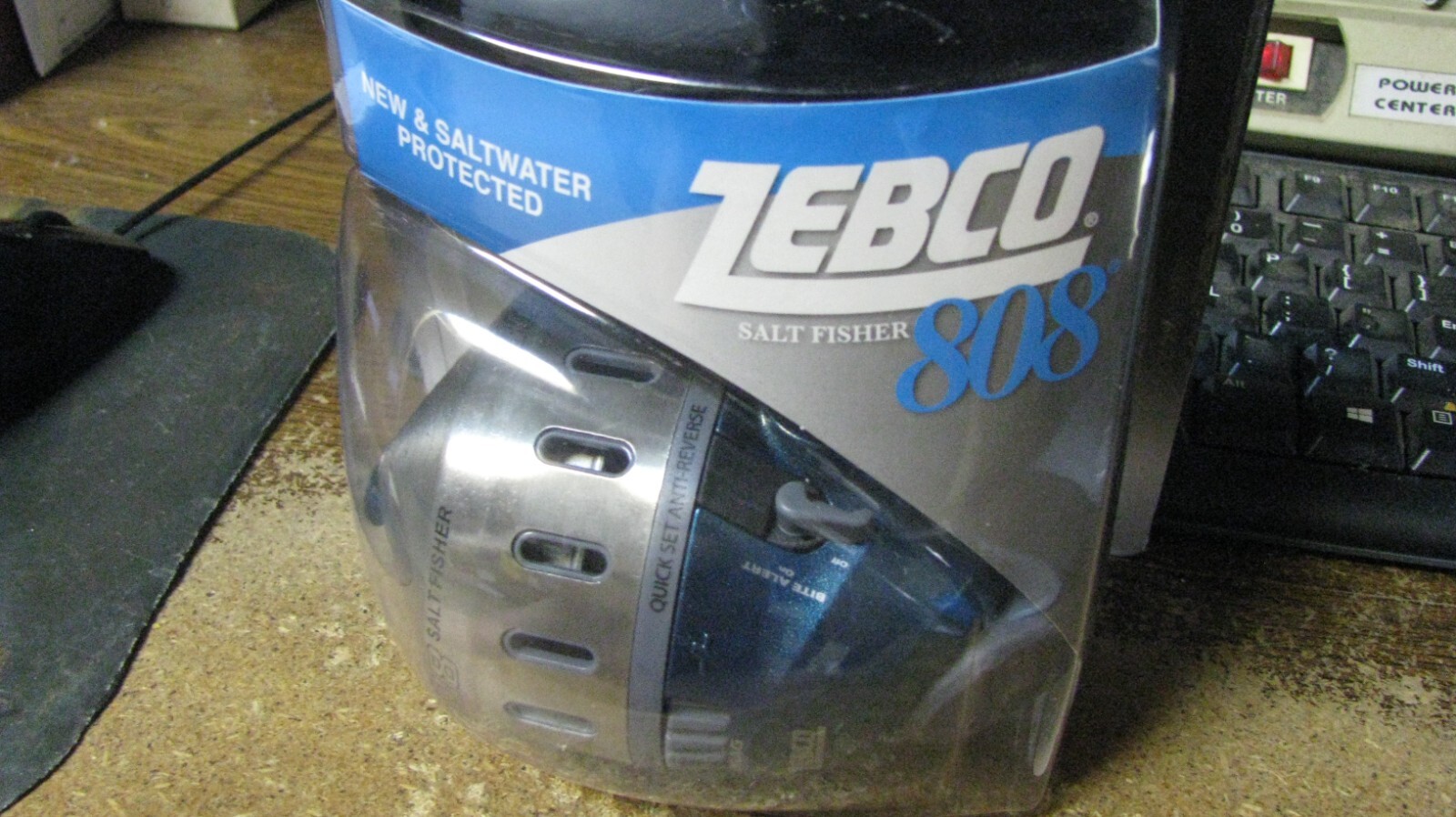 Zebco 808 spincast reel, saltwater, 2.6/1, 2 ct,  prespooled, free shipping