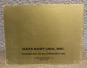 side pocket Notice USA 🇺🇸 ( Nintendo Nes )