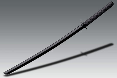 Cold Steel Bokken Black Japanese Training Sword Overall 41.5'' 20 oz. 92BKKC NEW