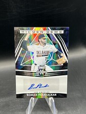 2022 Panini Elite Hidden Gems Roman Phansalkar Oklahoma State Los Angeles Auto