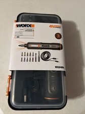 WORX WX240L 4V 3-Speed Power Screw Driver Screwdriver Hand Tools Cordless