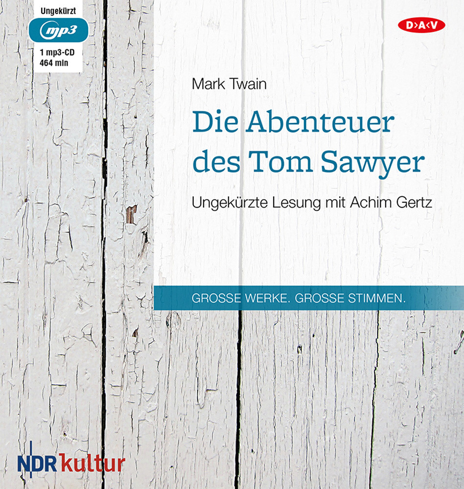 Thumbnail - Mark Twain. Die Abenteuer Des Tom Sawyer. Hörbuch. 1 Mp3-cd. Mark