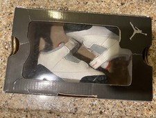 2008 Vintage Air Jordan 3 Retro CB Infant Baby Size 3C White/Fire Red-cement