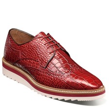 Stacy Adams Shoes Alario Wingtip Oxford Purple Size 10 — photo 2