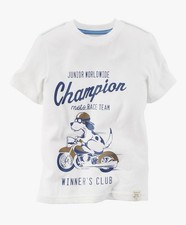 Carter's Boy S/s "Champion" Tee; Tan 12 Months 