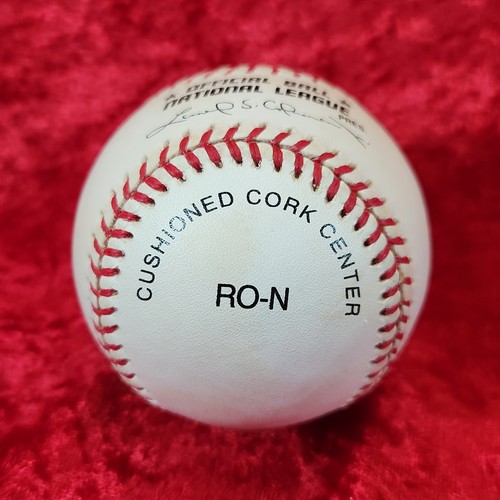 ANDY VAN SLYKE Signed ONL Baseball Cardinals, Pirates Autograph MLB Auto - Picture 8 of 8